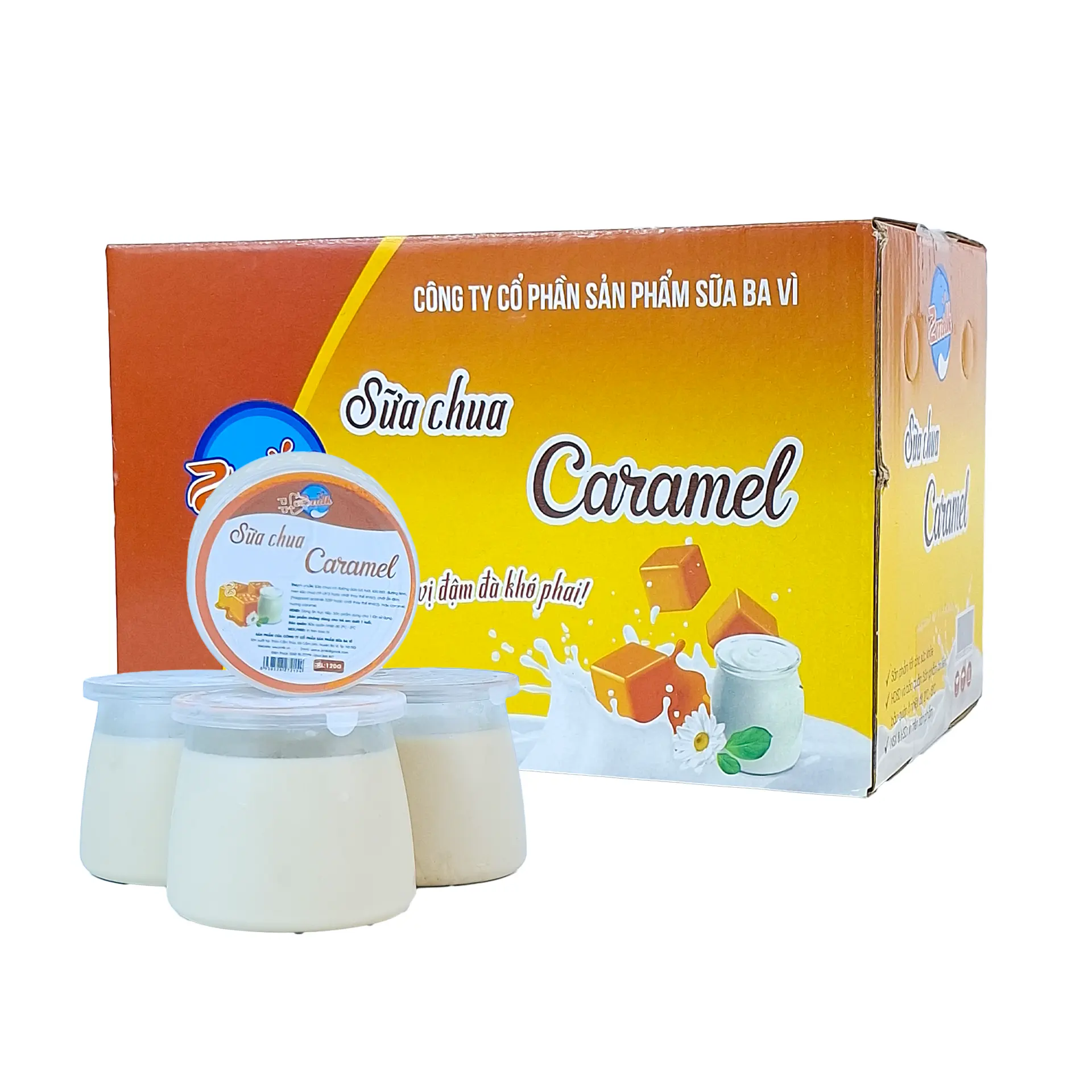 Sữa Chua Caramel Hương Cà Phê Ba Vì